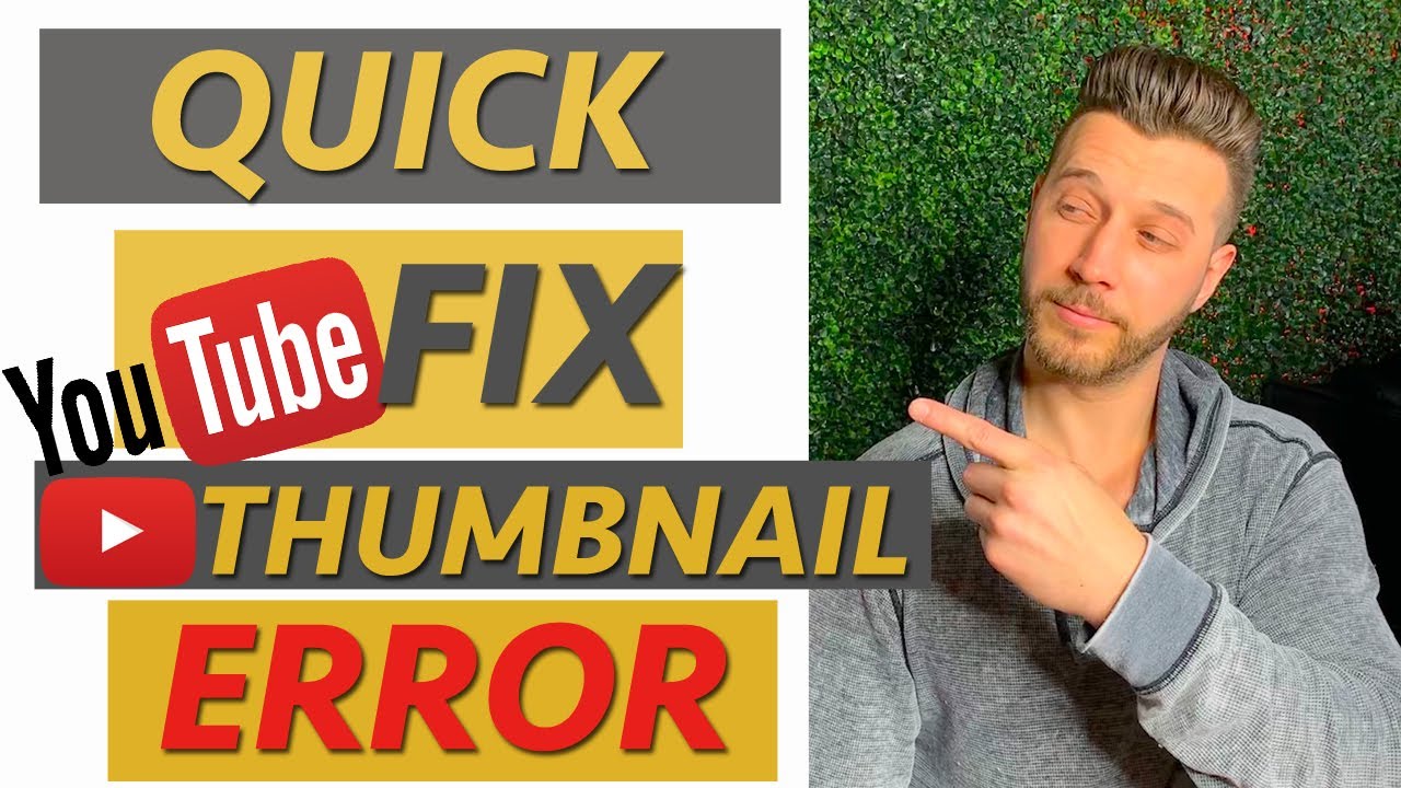 Unexpected End Of JSON Input Error Youtube Thumbnail Not Uploading | Easy Fix