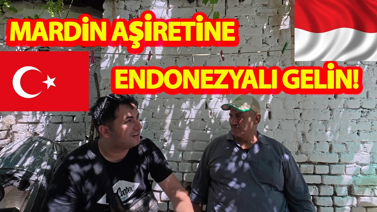 Mardin Aşiretine Endonezyalı Gelin!-Tek isteğimiz Evlatlarımız Mutlu Olsunlar! #endonezya #türkiye