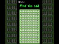 Quiz game time. #findfheodd #oddemojiquest #emoji #oddoneout #riddles #oddlysatisfyingvideo #quiz