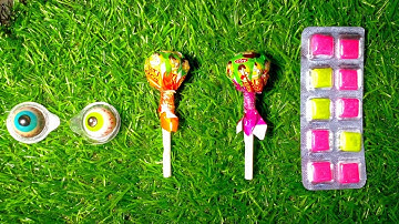 ASMR Candy Unboxing 🍭 Eyeball Jelly & Phone Candy 
