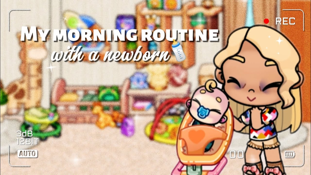 🌺☆Mommy and baby🍼 morning routine||*Avatar world*||..Voiceless..🌟 