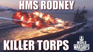 HMS Rodney Royal Navy Battleships World of Warships Wows Review Guide