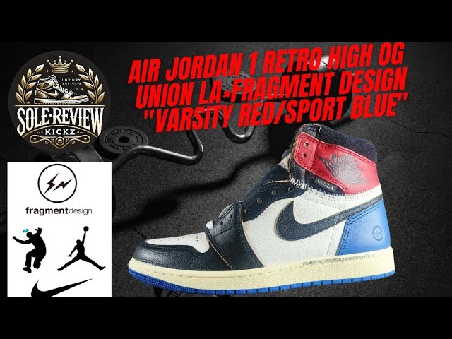 UNION LA x FRAGMENT x AIR JORDAN 1 RETRO HIGH OG SP - YouTube