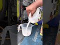 How I mix my milk dressing or 7/22 detailing solution!!! Clean everything