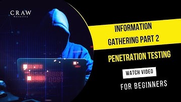 Information Gathering Part 2 - Penetration Testing  | #informationgathering #penetrationtesting
