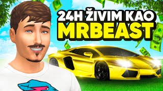 24H ŽIVIM KAO MRBEAST! 🤑👏