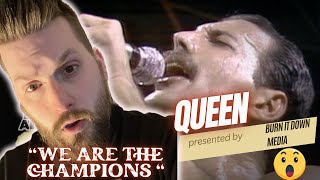 QUEEN “WE ARE THE CHAMPIONS” (LIVE) REACTION