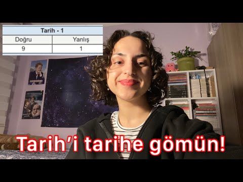 Tarih’i tarihin tozlu raflarına kaldırın!! AYT tarih nasıl çalıştım? #tyt #ayt #yks #tarih