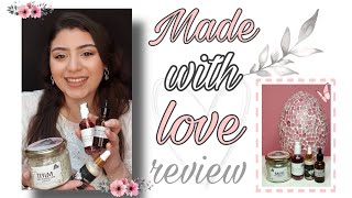 Made with love products review - رأيي في منتجات جديدة وصلتني