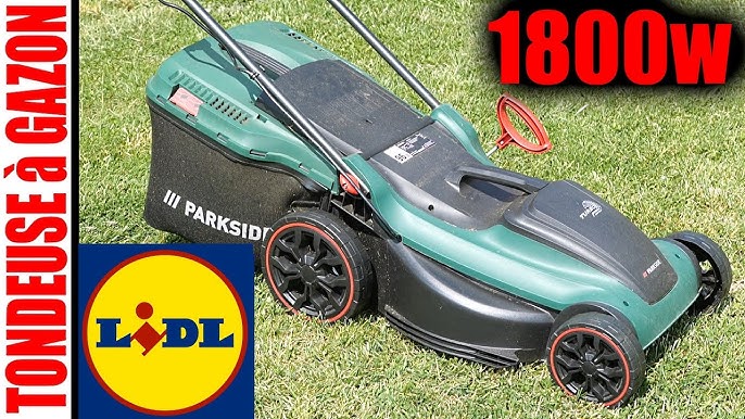 Parkside Electric YouTube A1 Lawnmower UNBOXING - 1200 PRM REVIEW