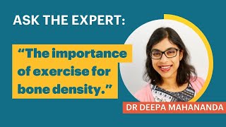 DEFEAT DIABETES | The importance of exercise for bone density with Dr Deepa Mahananda