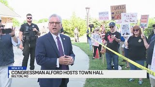 Missouri Congressman Mark Alford hosts town hall meeting in wake of protests