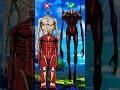 Chance of AOT Titans Defeating the mummy Armin colossal & berthold colossal Titan #anime #shorts
