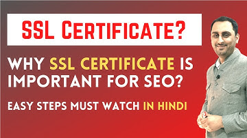 SSL Certificate Explained | Why SSL Certificate For SEO? | Online Security For Website?