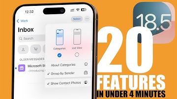 iOS 18.5 - 20 NEW Features in Under 4 Minutes !