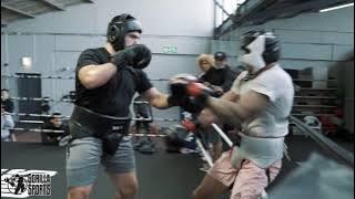 Heavyweight Sparring @ Gorilla Sports Gym South Africa