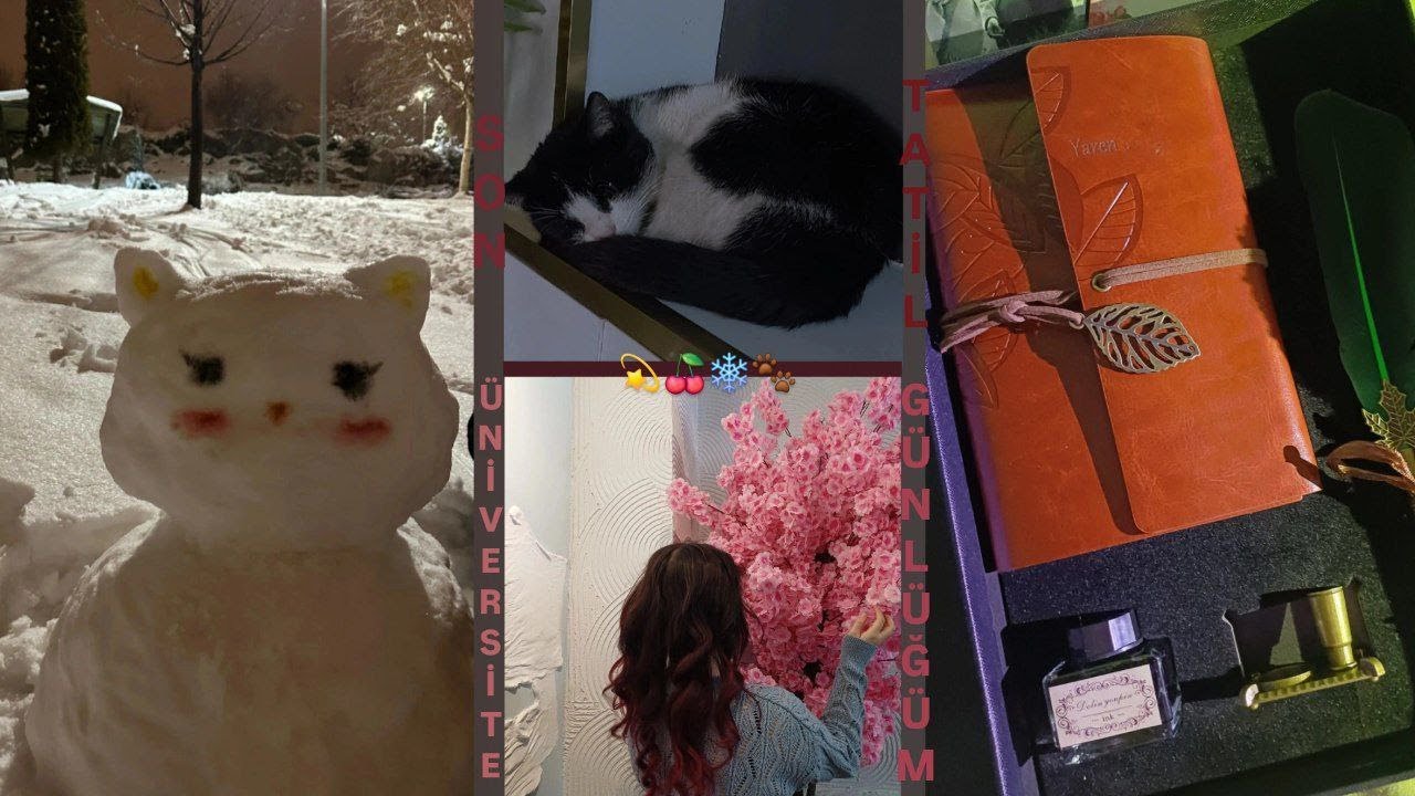 Üniversite Öğrencisi Olarak Son Kış Tatili ❄️/Yeni Döneme Hazırlık🦋/Dolu dolu 1 haftalık vlog💫