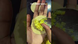 Corn cheese momo