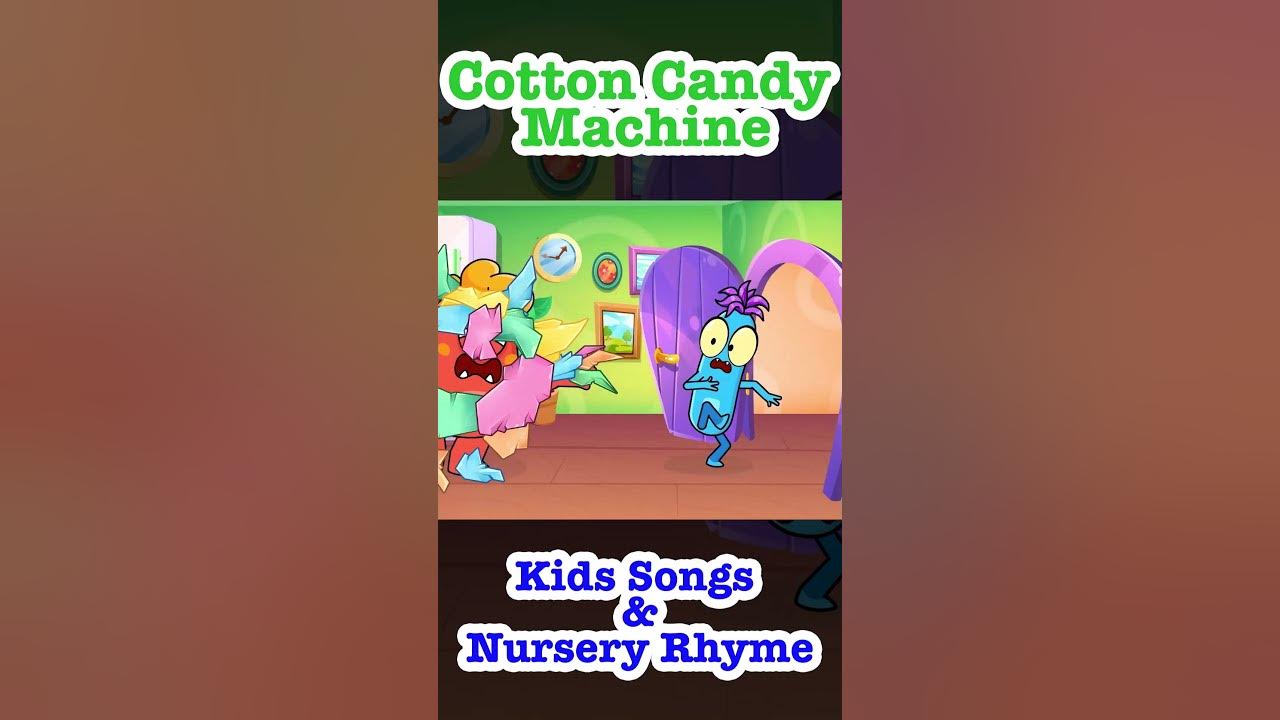 Cotton Candy Machine Song 🌈🤩 | More Best Kids Songs And Nursery Rhymes by Fluffy Friends