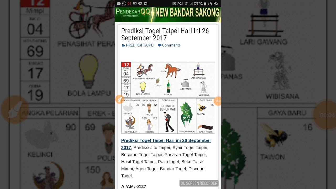 Prediksi Togel Taipei 26 September 2017 Youtube