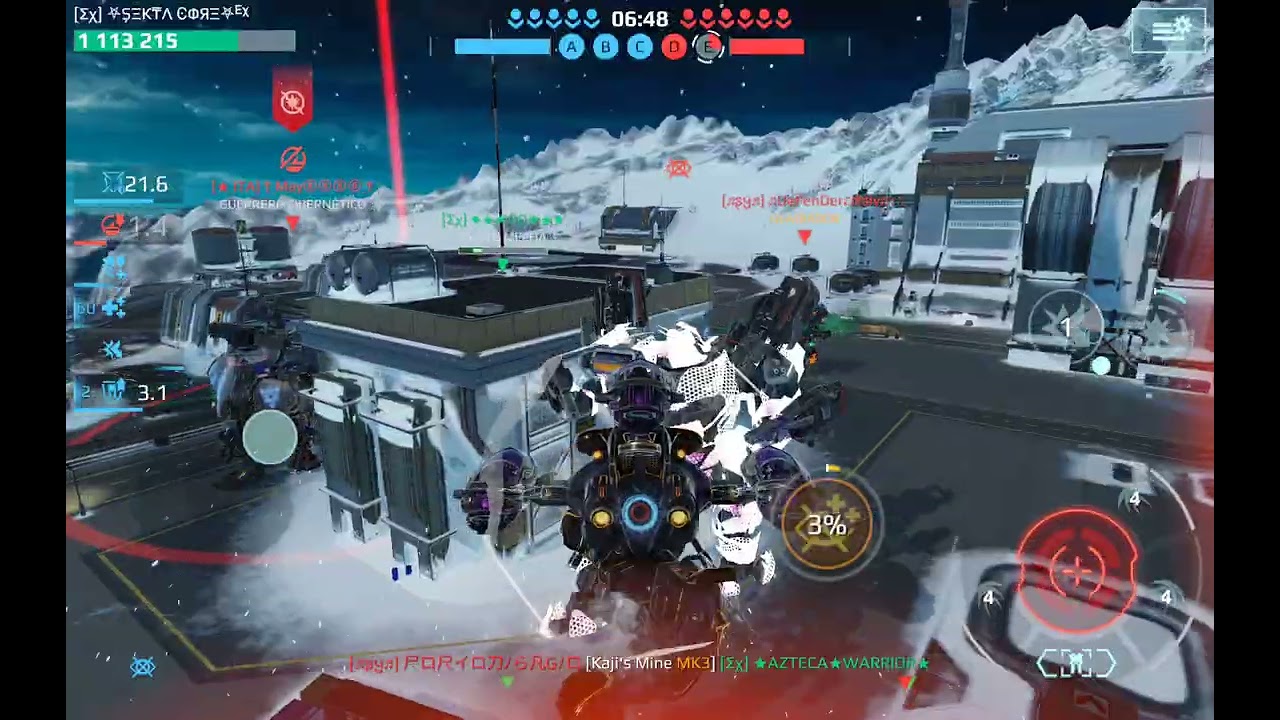 Extinción VS ITA+SY - War Robots