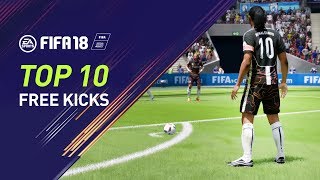 FIFA 18 | MY TOP 10 FREE KICKS screenshot 1