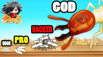 NOOB vs PRO vs HACKER vs GOD in Idle Bugs