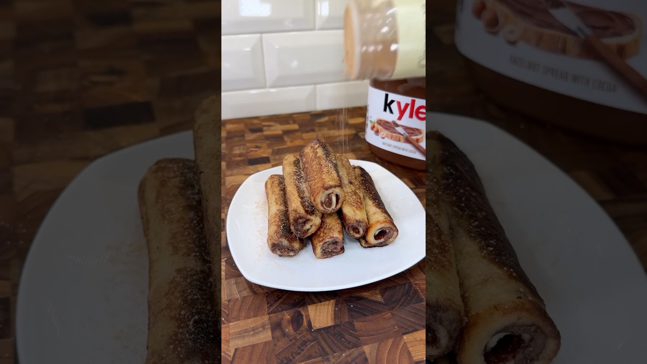Nutella French toast sticks 