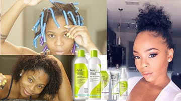 Natural MONDAYS: Wash and Styling ROUTINE using ONLY DEVACURL Products