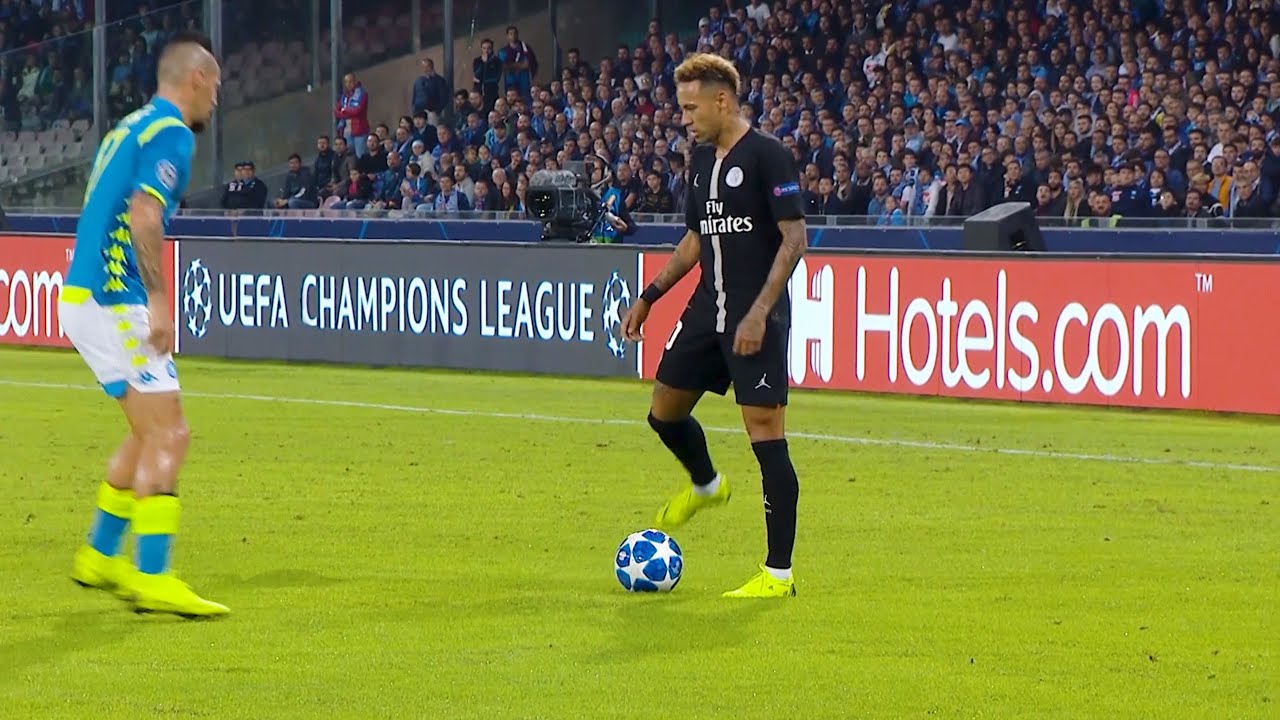 Neymar Exclusive VIP Camera vs Napoli (06/11/2018)