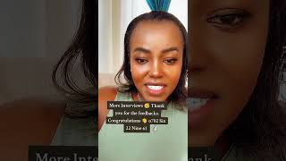 Still on interviews. 👏🥳0702622961. #missnyawiragiks #careercoachnyawira #jobvacancieske
