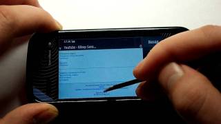 Обзор Nokia 5800: Тест просмотра YouTube видео(Тестирование просмотра видео на YouTube при подключении к WiFi., 2010-01-19T16:39:38.000Z)