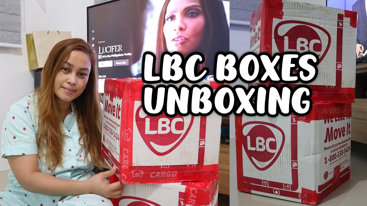 UNBOXING LBC PACKAGES Thankyou Blessings YouTube