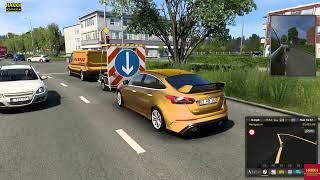 ETS2 1.46 Mods |Car Mod| - From Company to Company on Ford Focus Mod