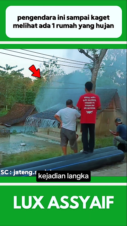 THIS DRIVER WAS SHOCKED TO SEE ONE HOUSE DROPPED BY RAIN ALONE #shorts