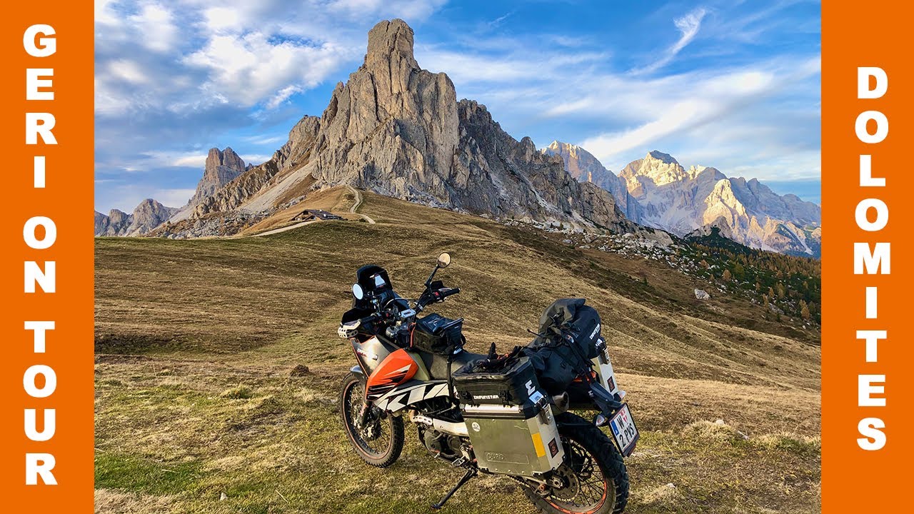 Dolomites by KTM 690 Enduro Rally -Geri on Tour-