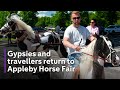 Gypsy and traveller communities gather for postponed Appleby Horse Fair