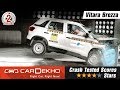 Maruti Suzuki Vitara Brezza Crash Test Video | All Details #In2Mins