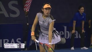 20191017 Luxembourg QF P2 Blinkova/Kato 0-2 Gauff/Mcnally
