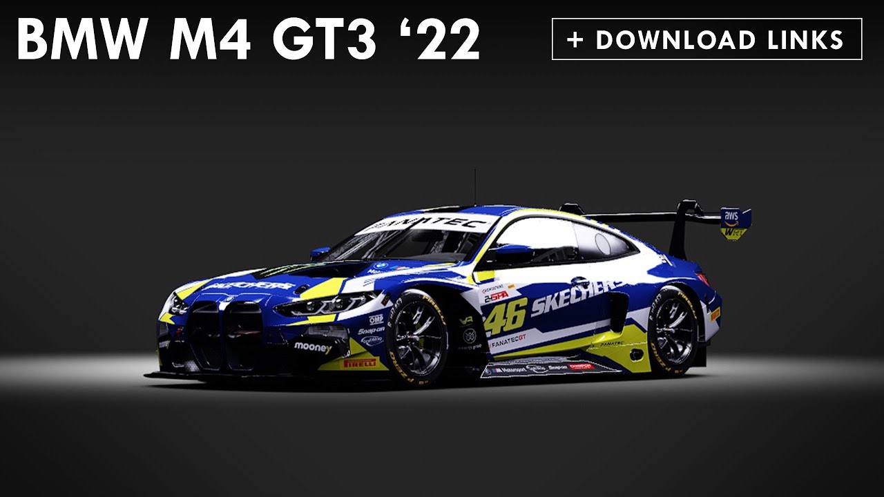 BMW M4 GT3 '22 | AC Car Mods + Download Links [Assetto Corsa] - YouTube