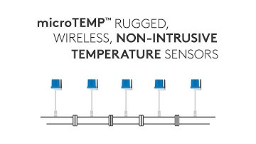 microTEMP™ Rugged, Wireless, Non-Intrusive Temperature Sensors