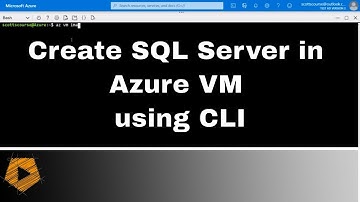 Azure SQL Server in a VM Using CLI
