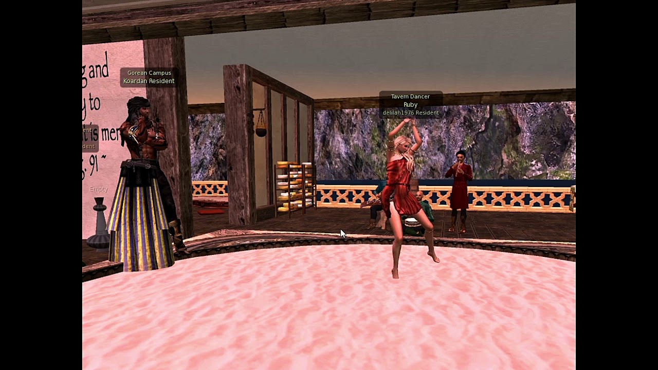 Ruby's Whip Dance - Tavern Dance Graduation at Gorean Campus