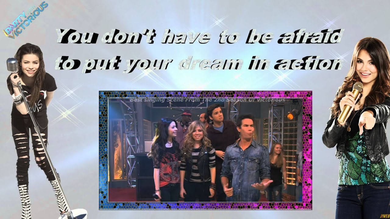 iCarly Cast Ft Victorious Cast Leave It All To Shine Lyrics HD - YouTube.