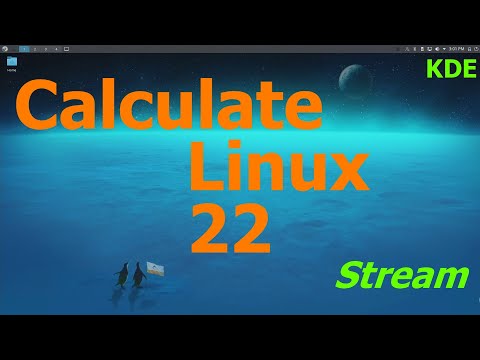 Calculate Linux 22 (KDE).