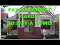 Moving to sacramento ca   pay off your credit cards and buy a house