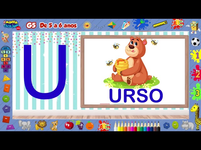 Letra U G5 - Educação Infantil - Videos Educativos - Atividades para Crianças