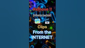 Remove Private Leaked content from the internet 2024 #shorts #tech #tips