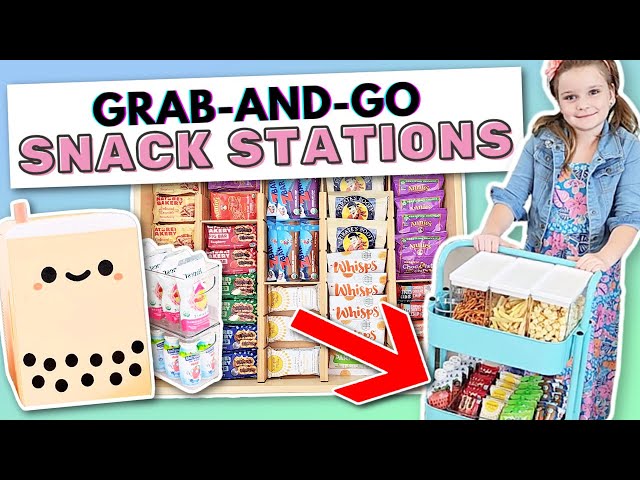 How To Create a Hanging Snack Station