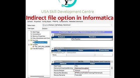How to load multiple files in Informatica (File Indirect option)